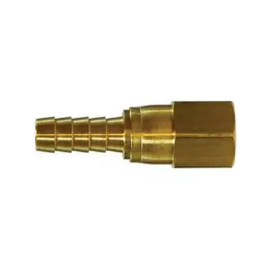 Midland Industries 32476 - Swivel Adapter, 1/2" Hose Barbed x 1/2" NPT(F)F, Brass