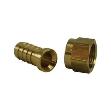 Midland Industries 32342 - Swivel Adapter, 1/2" Hose Barbed x 5/8" Female SAE 45 deg/37° JIC Flared,