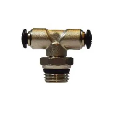 Midland Industries 20682N - Swivel Branch Tee, 6mm Push-In x 1/8" NPT(M) Global x 6mm Push-In,
