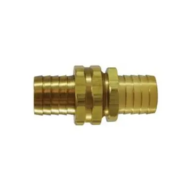 Midland Industries 30543 - Short Shank Coupling Set, 1" NPSM x 1" NPSM, Brass