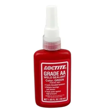 LOCTITE 195900 120089 Threadlockers, Grade AA, 50ml, Fluorescent Green (10pk)