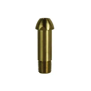Midland Industries 34012 - Hex Tailpiece w/ Flats, 1/4" POL NPT, Brass
