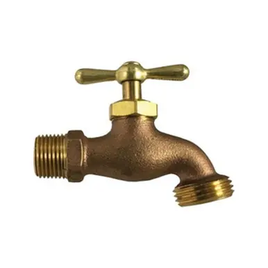 Midland Industries 942171LF - Hose Bibb Valve, 3/4" Nominal, MIP x GHT Connection