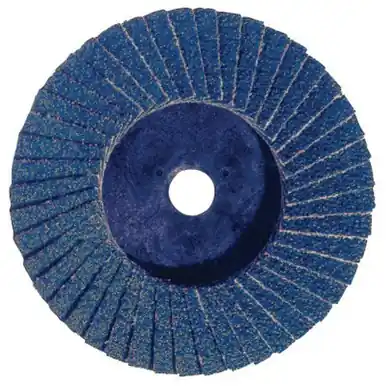 WEILER 50902 BigCat High Density Angled Style Flap Disc, 3", 36 Grit, 20000RPM