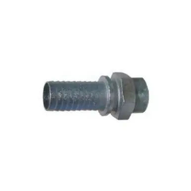 Midland Industries GJM-075-SP - High Pressure Stem, 3/4" MIP x 3/4" Barb, Carbon Steel, Plated