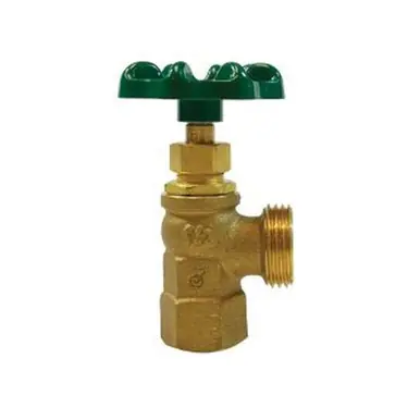 Midland Industries 942165LF - Boiler Drain Valve, 3/4" Nominal Pipe, FIP, Lead-Free Brass Body