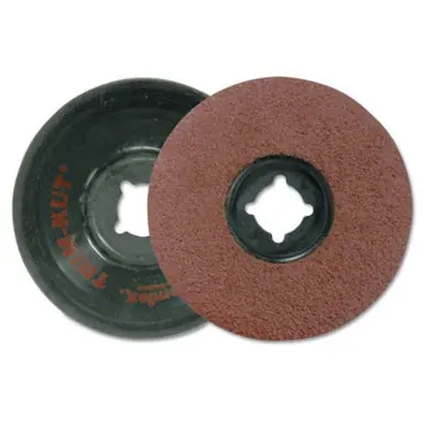 WEILER 59403 Trim-Kut Disc, Aluminum Oxide, 4 1/2" Dia., 36 Grit