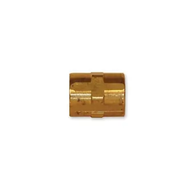 Midland Industries 23300X1 - Pipe Coupling, 1/16" FIP x 1/16" Brass