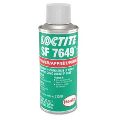 LOCTITE 209715 7649 Primer N, 4.5 oz Aerosol Can, Clear Green (10pk)