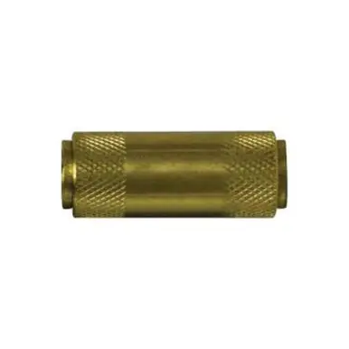 Midland Industries 620532 - Pipe Union, 5/32" Tube OD x 5/32" Tube OD, Brass