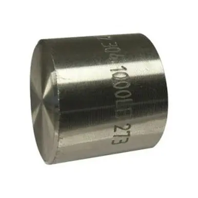 Midland Industries 62471B1 - Barstock Cap, 1/4" FPT, Stainless Steel, 1000 lb
