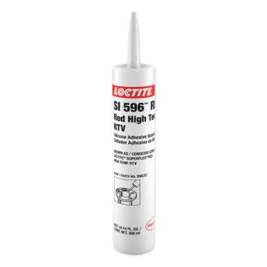 LOCTITE 198817 Superflex Red Silicone Adhesive Sealants, 300ml Cartridge
