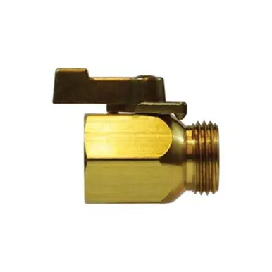 Midland Industries 30162 - Ball Valve, 3/4" Nominal, FIP x MGH, 1 -Port/Way, 500 psi Pressure, 180°