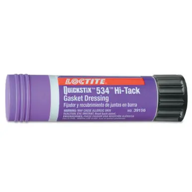 LOCTITE 640804 QuickStix 534 Hi-Tack Gasket Dressing, 19 g Tube, Purple