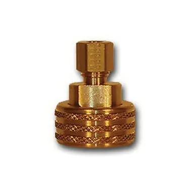 Midland Industries LF125GH - Swivel Elbow, 3/8" Compression x 3/4" FGHT, Brass