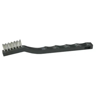 WEILER 44806 Small Hand Scratch Brushes 7 1/2" Stainless Wire Plastic Handle (36pk)