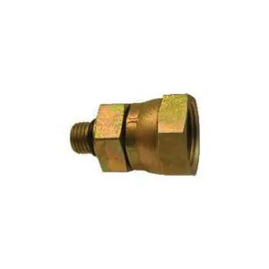 Midland Industries 6900O148 - Straight Swivel Adapter Male ORB FNPSM, Steel
