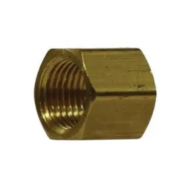 Midland Industries 108-8 - Barstock Cap, 1/2" NPT(F)F, 0.78" Brass