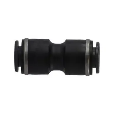Midland Industries 620800C - Straight Union, 1/2" Push-In x 1/2" Push-In, Composite
