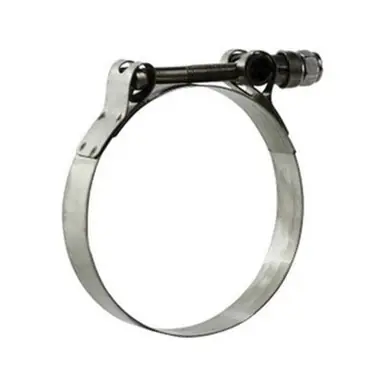 Midland Industries 840200 - T-Bolt Hose Clamp, 2-1/16" Nominal, 1-7/8" Min. Clamp Dia., Stainless