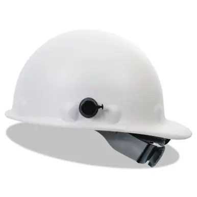 Honeywell P2AQRW01A000 P2 Series Roughneck Hard Cap, SuperEight Ratchet w/ Quick-Lok, White