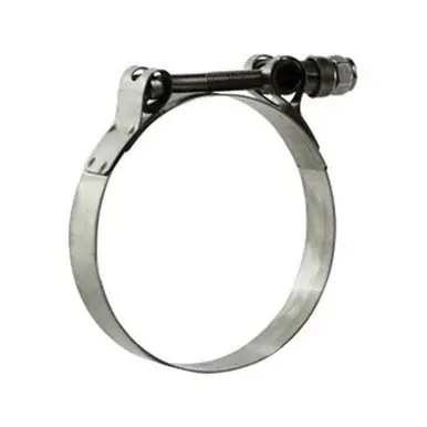 Midland Industries 840250 - T-Bolt Hose Clamp, 2-9/16" Nominal, 2-3/8" Min. Clamp Dia., Stainless