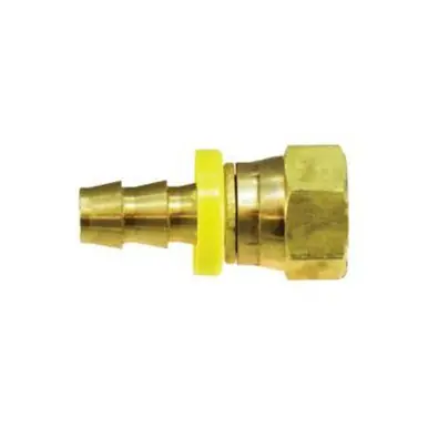 Midland Industries 30360 - Adapter, 3/8" Push-On Hose Barbed x 1/4" FPT, Brass