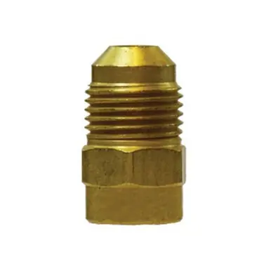 Midland Industries 10463SS - Reducer, 3/8" SAE 45° Male Flared x 1/4" SAE 45° Female Flared,