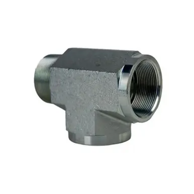 Midland Industries 5602-32-32-32 - Tee, 2" Male Pipe x 2" Female Pipe x 2" Female Pipe, Steel