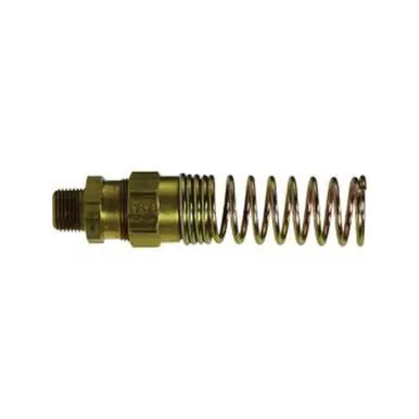 Midland Industries 38346 - Adapter w/ Spring, 1/2" Hose x 1/2" MPT, Brass