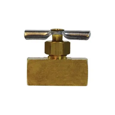 Midland Industries 46055 - Needle Valve, 1/8 x 1/8" Nominal, FIP x FIP, 150 psi Pressure, -45 to
