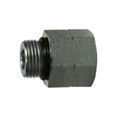 Midland Industries 6410O88 - Reducer/Expander, 3/4" Male ORB x 3/4" Female ORB, Steel