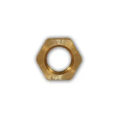 Midland Industries LF111-8 - Locknut, 1/2" NPSL, Brass