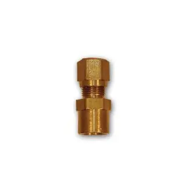 Midland Industries NT66-86 - Adapter, 1/2" Tube OD x 3/8" NPT(F), Brass