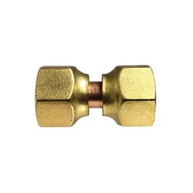Midland Industries 704070-06 - Swivel Coupling, 3/8" 45° Female Flared x 3/8" 45° Female Flared,