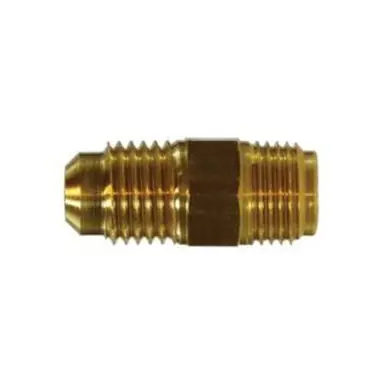 Midland Industries 12256 - Adapter, 3/8" Male SAE Flared x 3/8" Male Inverted Flared, Brass
