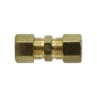 Midland Industries LF262X3 - Union, 3/16" Compression x 3/16" Compression, Brass