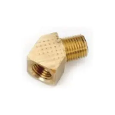 Midland Industries 706124-12 - 45° Street Elbow, 3/4" FPT x 3/4" MPT, Brass