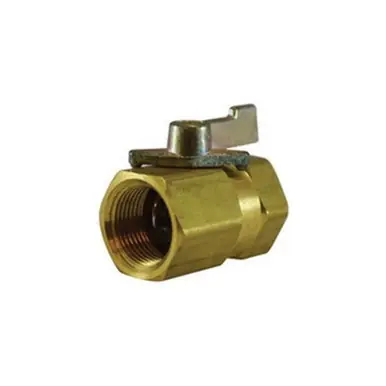 Midland Industries 46924 - Miniature Ball Valve, 1/2" Nominal, FIP x FIP, 1000 psig Pressure, Brass