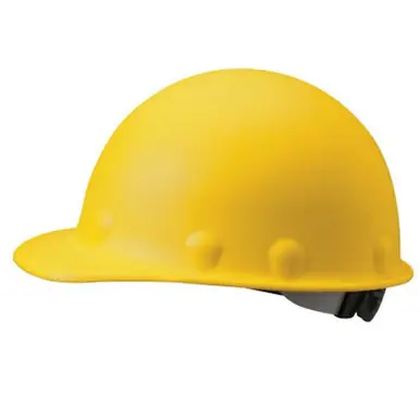 Honeywell P2ARW02A000 P2 Series Roughneck Hard Cap, SuperEight Ratchet, Yellow