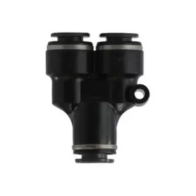 Midland Industries 620557C - Union Wye, 1/2" Push" Tube x 1/2" Push" Tube x 1/2" Push" Tube,
