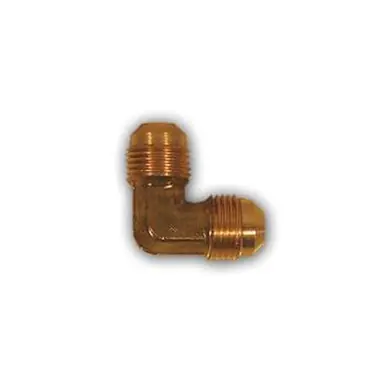 Midland Industries 255X8 - 90° Barstock Elbow, 1/2" SAE 45° Male Flared x 1/2" SAE 45° Male Flared,
