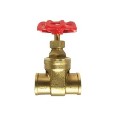 Midland Industries 940143LF - Gate Valve, 3/4" Nominal, Compression, 200 psi WOG Pressure, forged