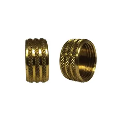 Midland Industries 30103B - Barstock Cap, 3/4" FGH, Brass