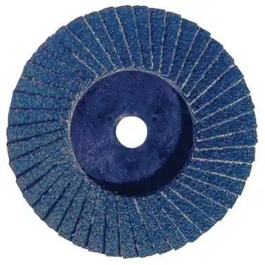 WEILER 50916 Bobcat Flat Flap Disc, 3", 120 Grit, 20000RPM