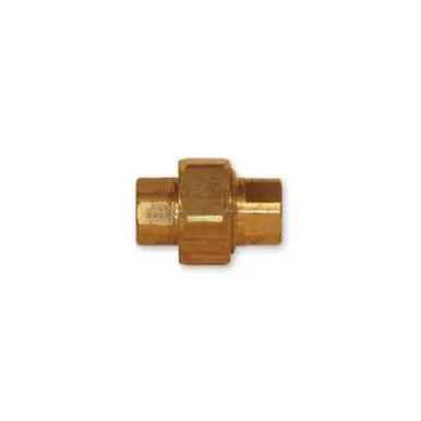 Midland Industries LF104-2 - Union, 1/8" FPT x 1/8" FPT, 1-1/4", Brass