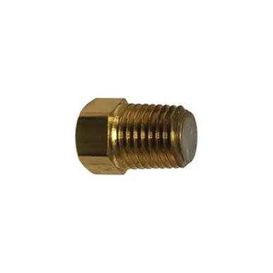Midland Industries 10601 - 168° Fusible Pipe Plug, 1/8", Brass
