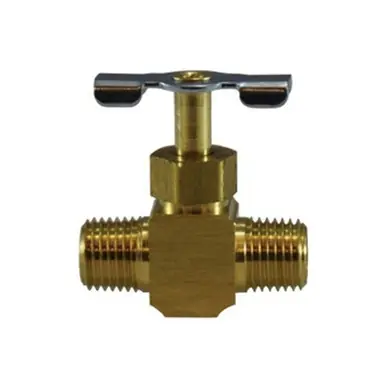 Midland Industries 46051 - Needle Valve, 1/4 x 1/4" Nominal, MIP x MIP, 150 psi Pressure, -45 to