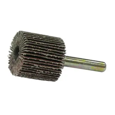 WEILER 52027 Tiger Mounted Flap Wheels, 3", 60 Grit, 23000RPM