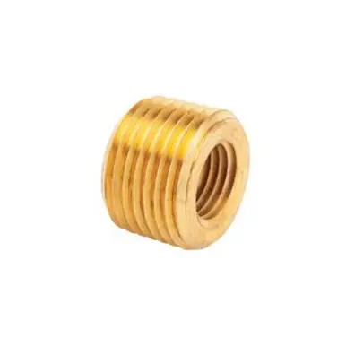 Midland Industries LF110F-1612 - Face Bushing, 1" MPT x 3/4" FPT, Brass
